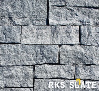 Натуральный камень для фасада RKS SLATE Sesame Grey Quartz Strips